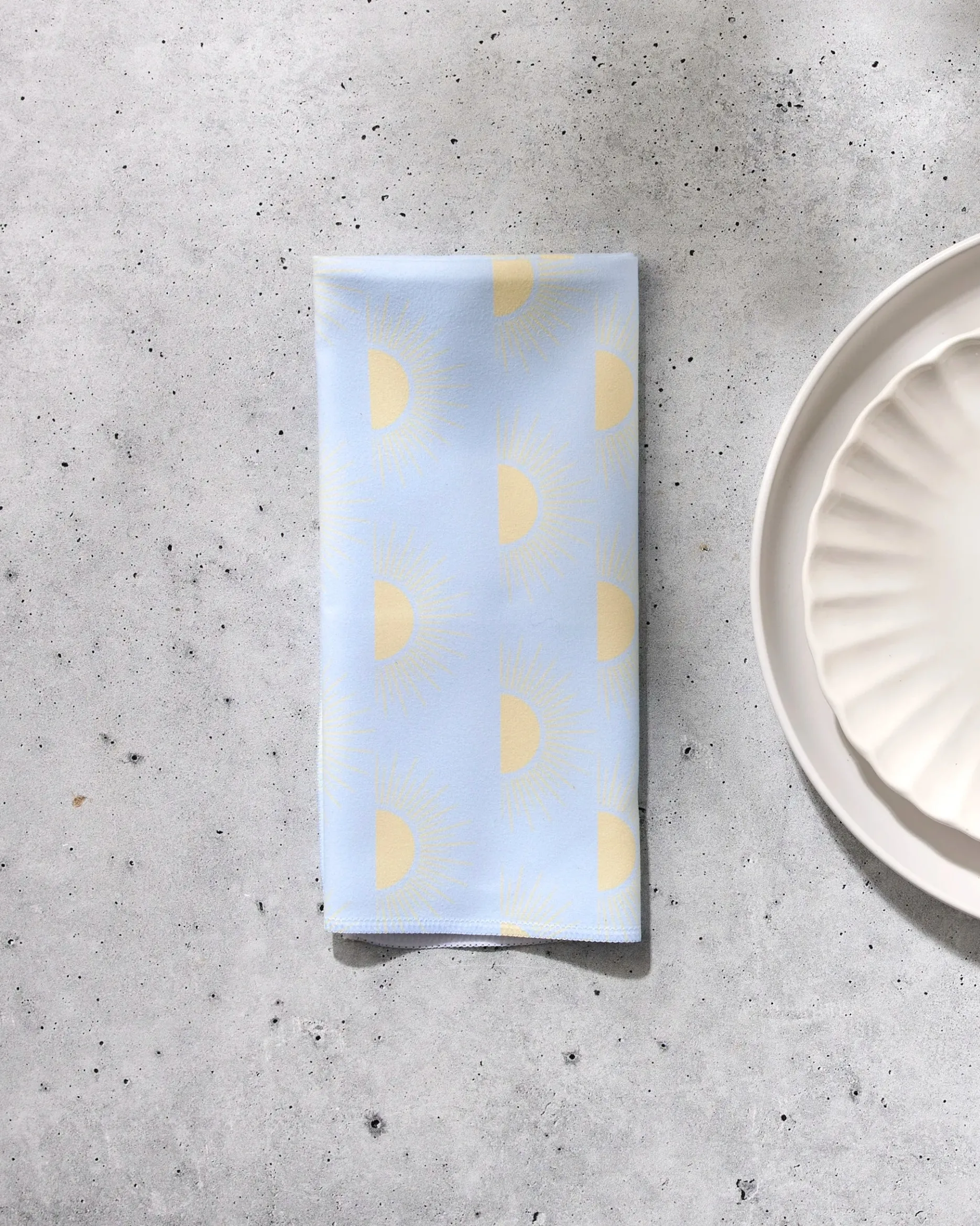 GEOMETRY Soft Summer Sun Dinner Napkin Set