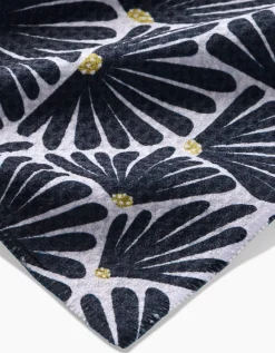 GEOMETRY Solie Black Tea Towel