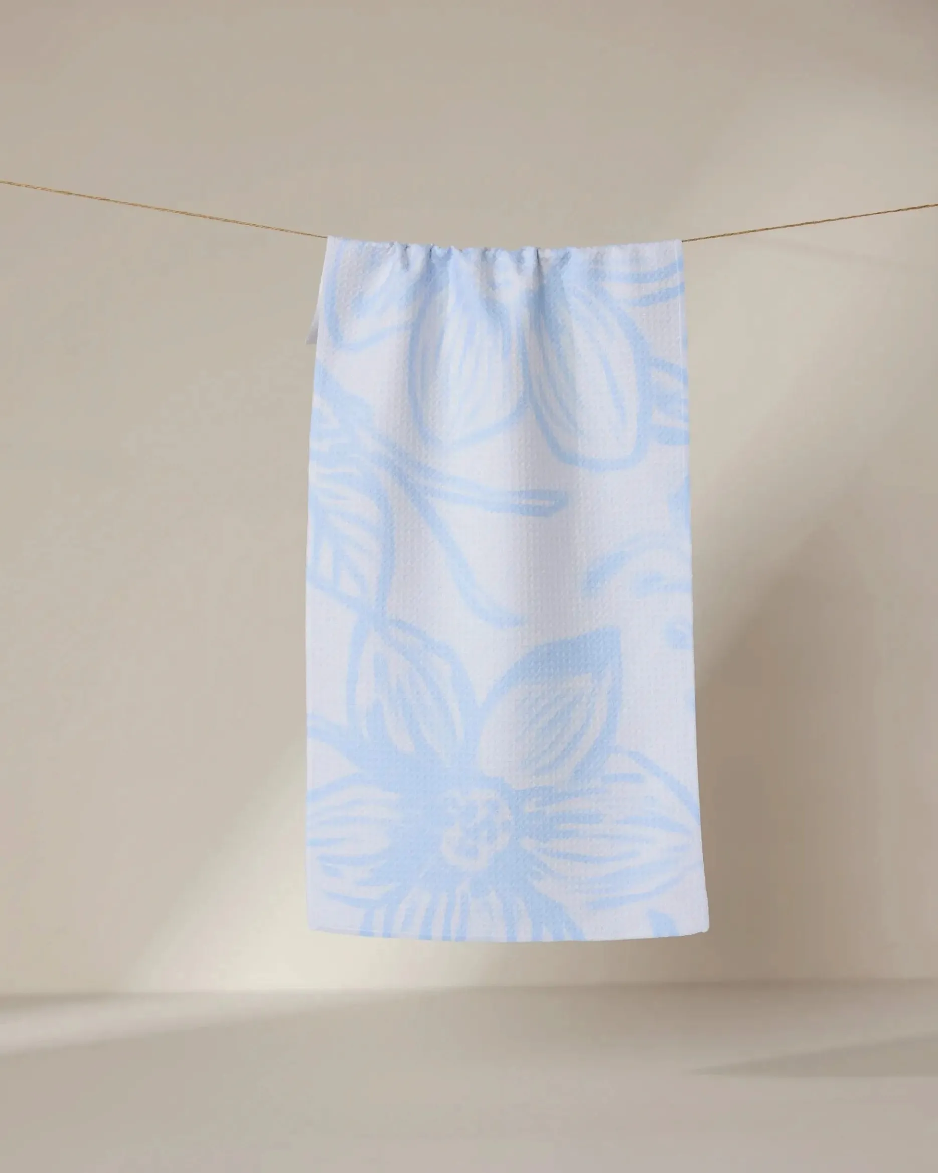 GEOMETRY Something Blue Bar Towel