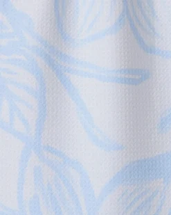 GEOMETRY Something Blue Bar Towel