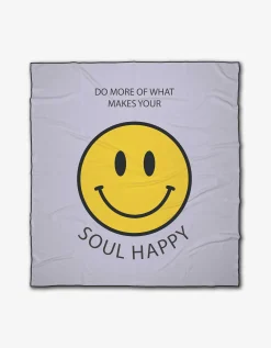GEOMETRY Soul Happy Beach Blanket