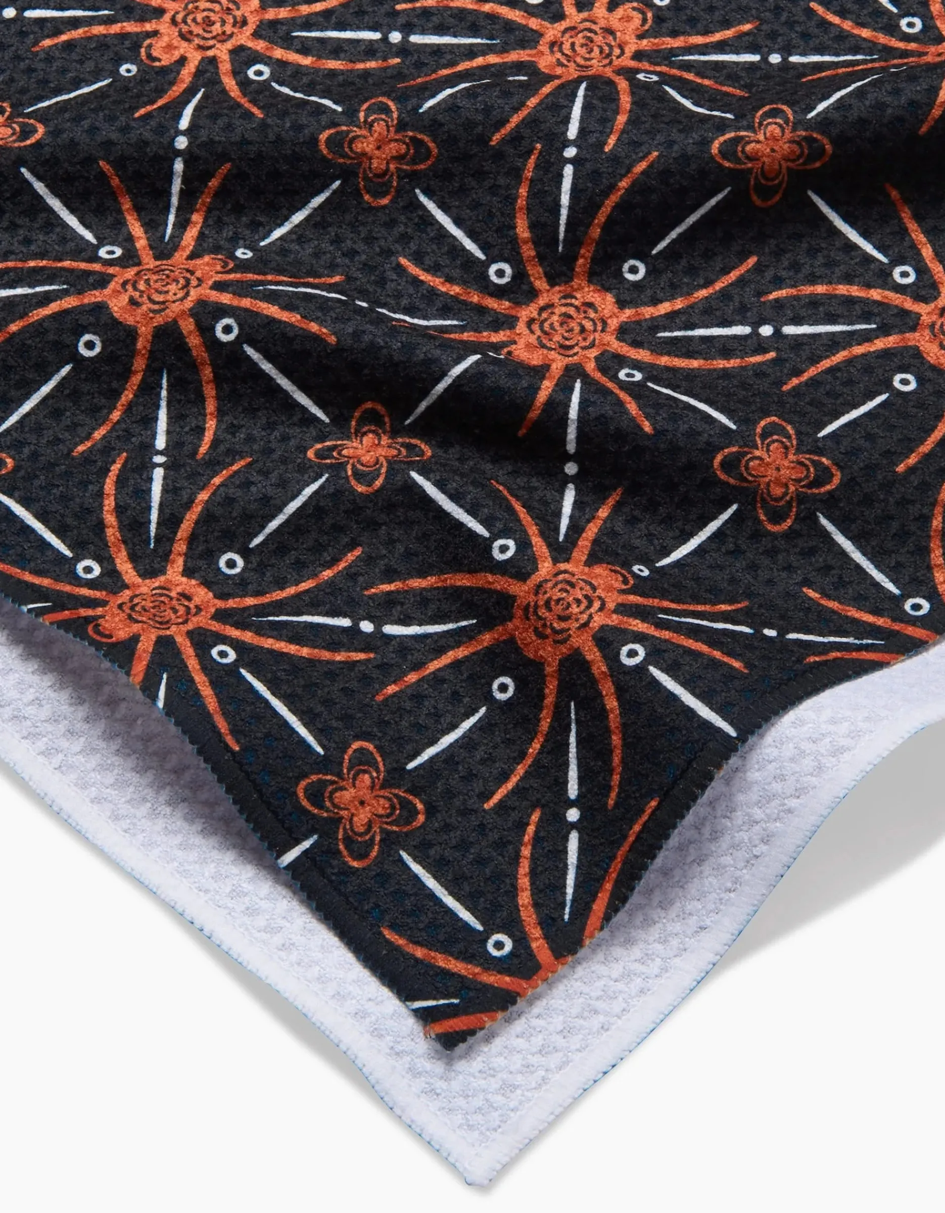 GEOMETRY Spider Geometric Tea Towel