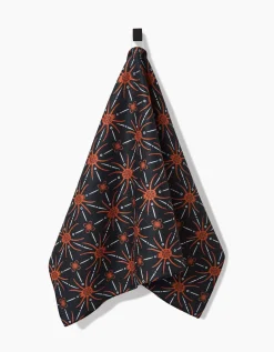 GEOMETRY Spider Geometric Tea Towel