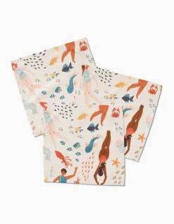 GEOMETRY Spirit of the Ocean Luxe Washcloth Set