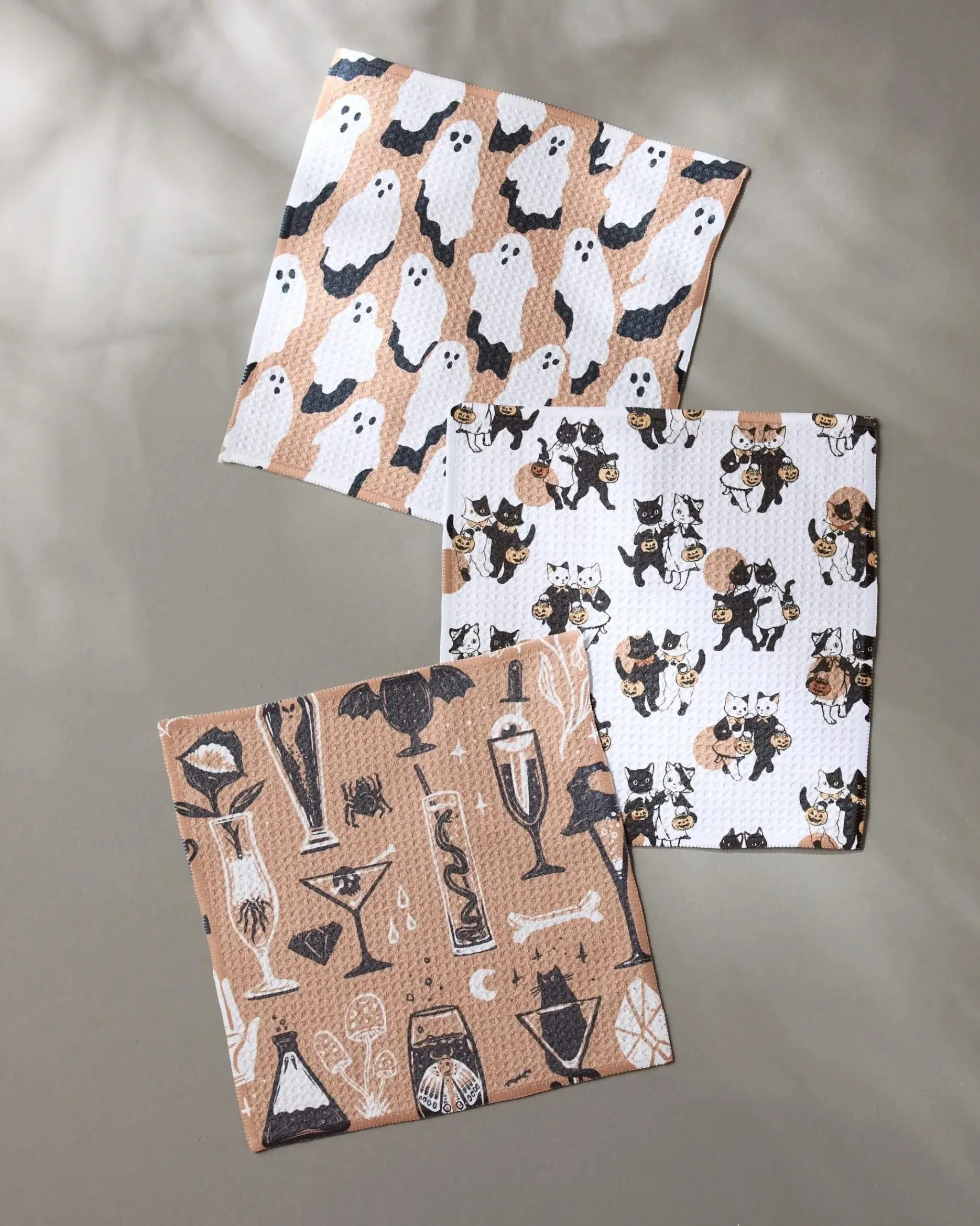 GEOMETRY Spooks Dishcloth Set