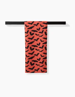 GEOMETRY Spooky Bats Tea Towel