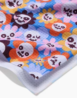 GEOMETRY Spooky Bouquet Tea Towel