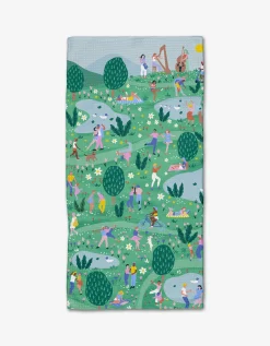 GEOMETRY Spring Festival Bar Towel