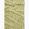 GEOMETRY Spring Green Forsythia Tea Towel