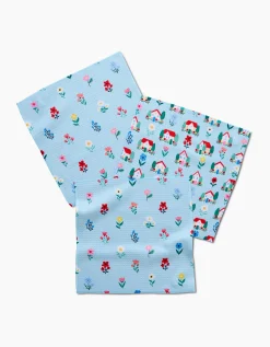 GEOMETRY Spring House Blossom Dishcloth Set