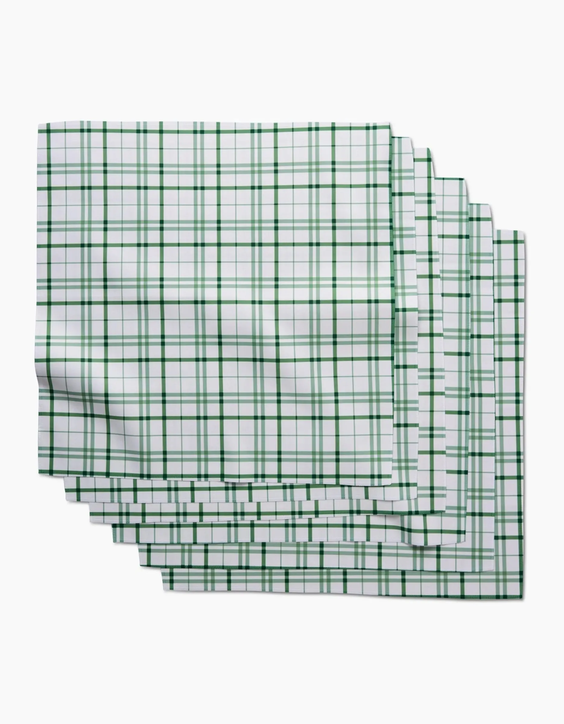 GEOMETRY Spring Picnic Plaid Dinner Napkin Set