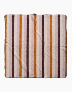 GEOMETRY Squirrels Stripe Plush Towel
