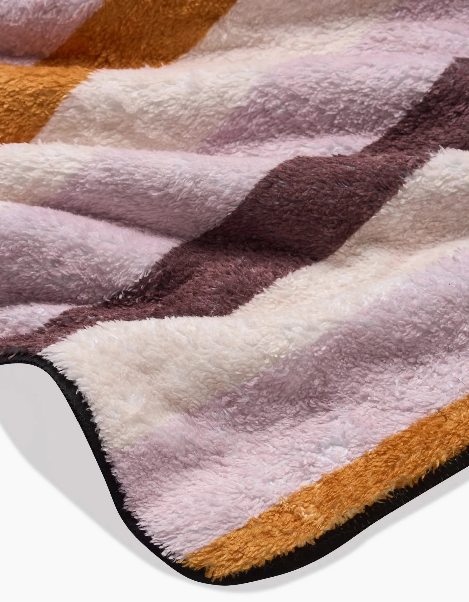 GEOMETRY Squirrels Stripe Plush Towel