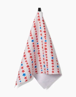 GEOMETRY Starry Stripes Tea Towel