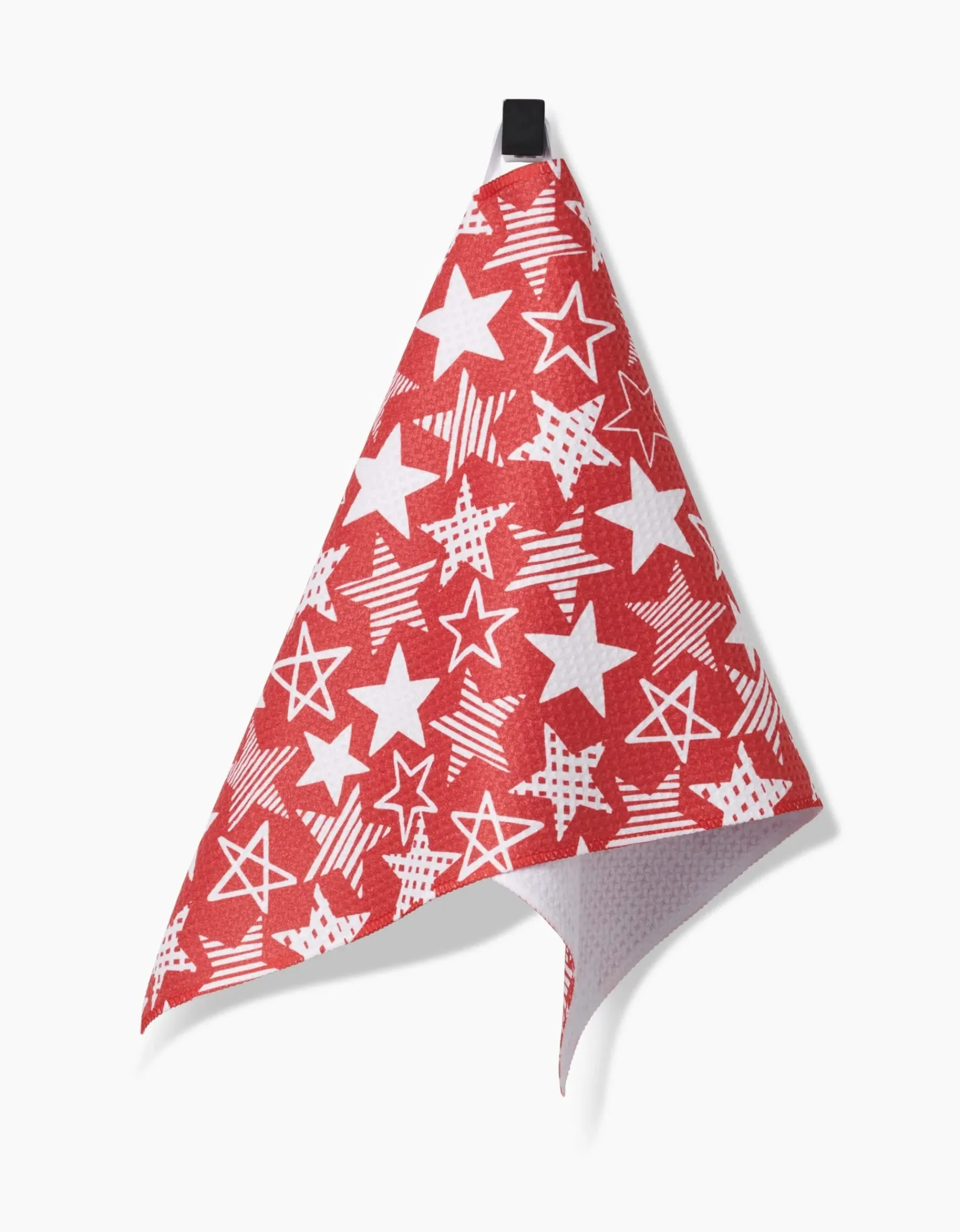 GEOMETRY Stars In Your Eyes Red Bar Towel