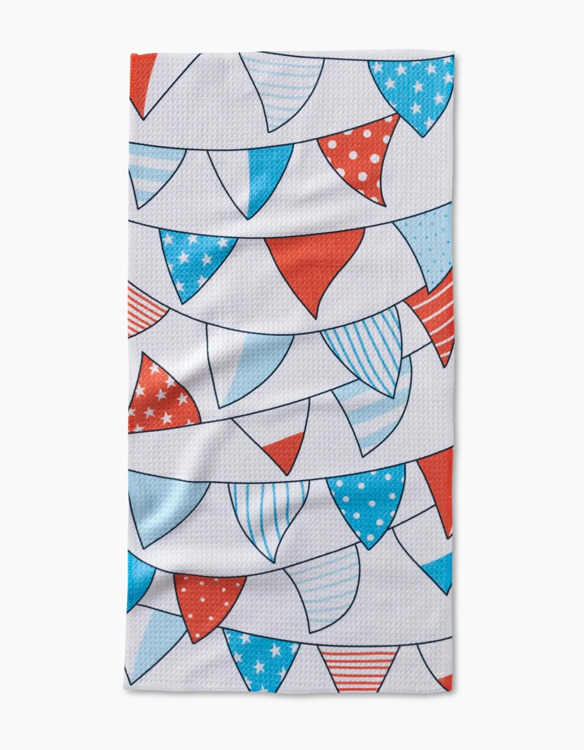 GEOMETRY Stars Stripes And Dots Bar Towel