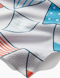 GEOMETRY Stars Stripes And Dots Bar Towel