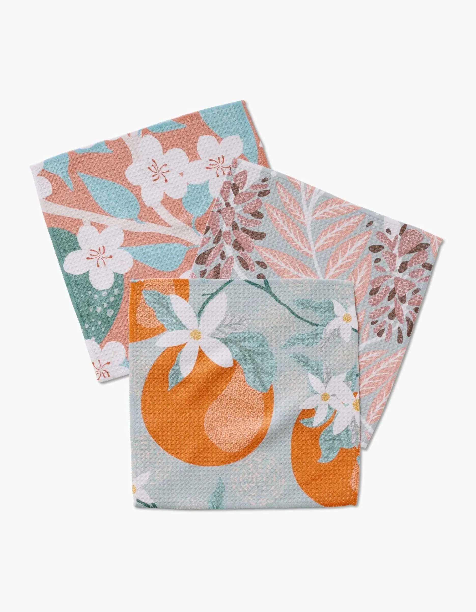 GEOMETRY State Flowers Dishcloth Set