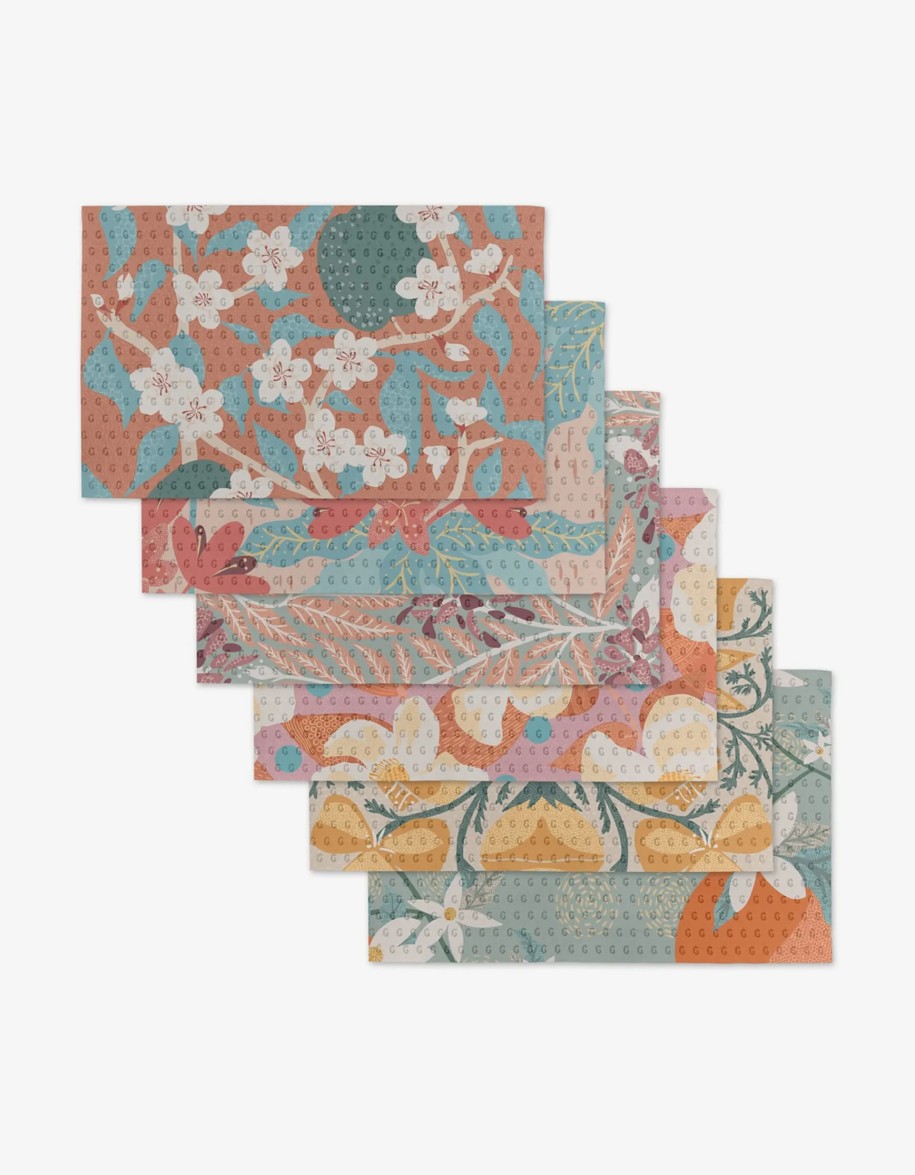 GEOMETRY State Flowers Not Paper Towel