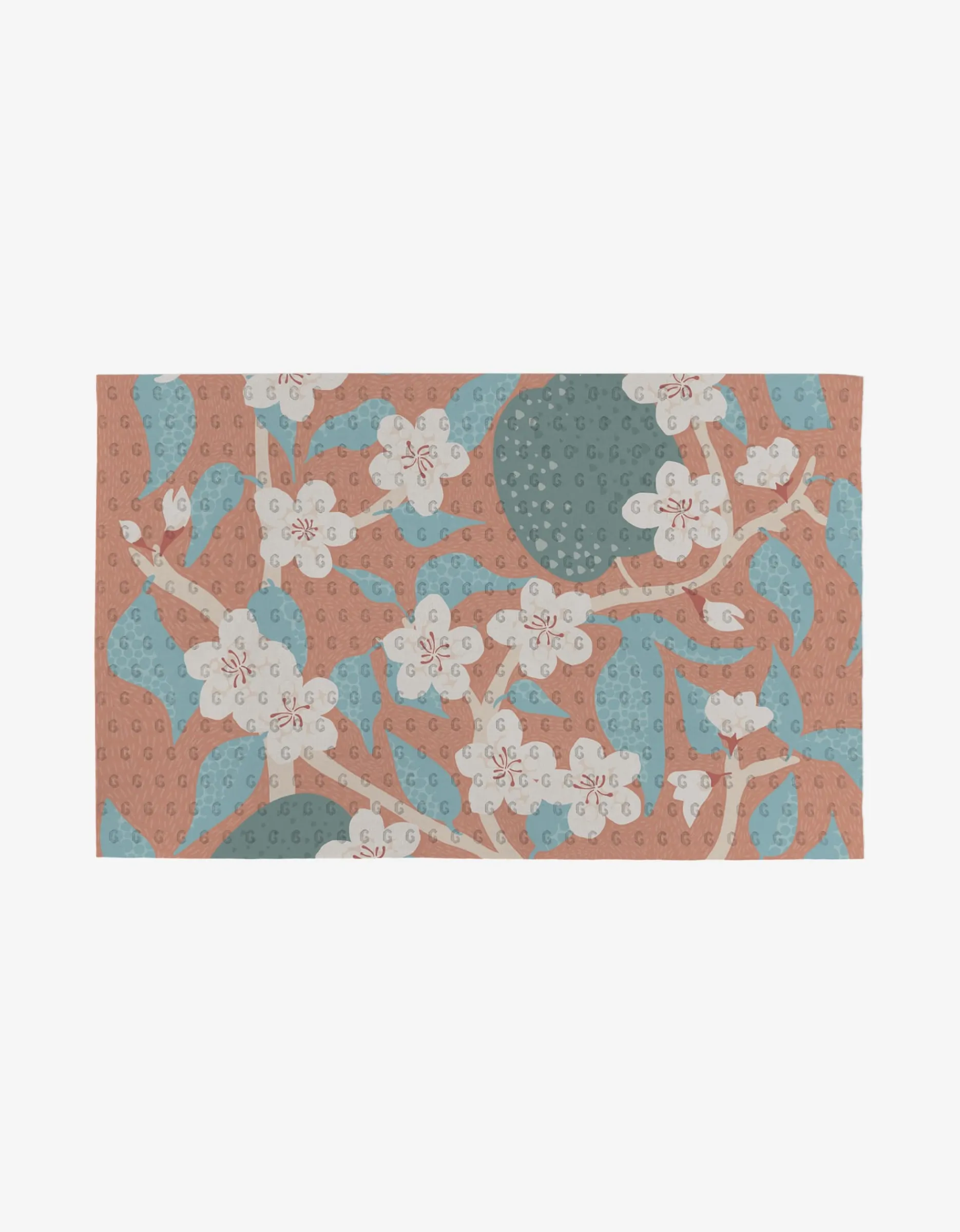 GEOMETRY State Flowers Not Paper Towel