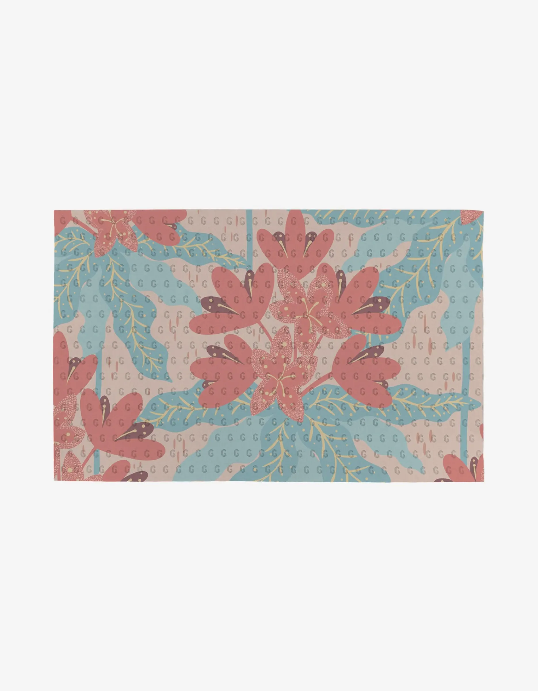 GEOMETRY State Flowers Not Paper Towel