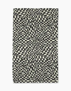 GEOMETRY Static Tea Towel