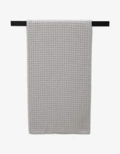GEOMETRY Stone Waffle Bath Towel