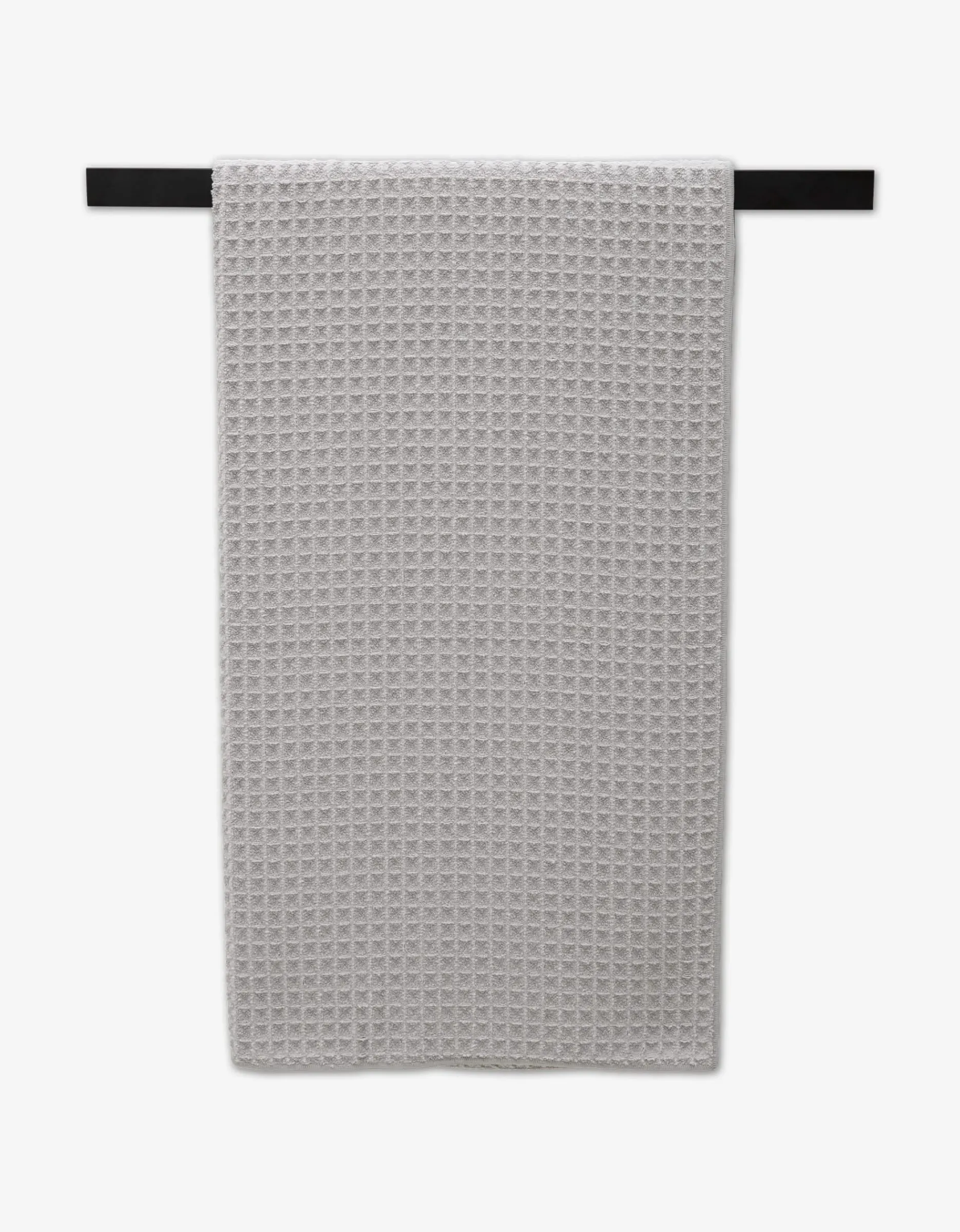 GEOMETRY Stone Waffle Bath Towel