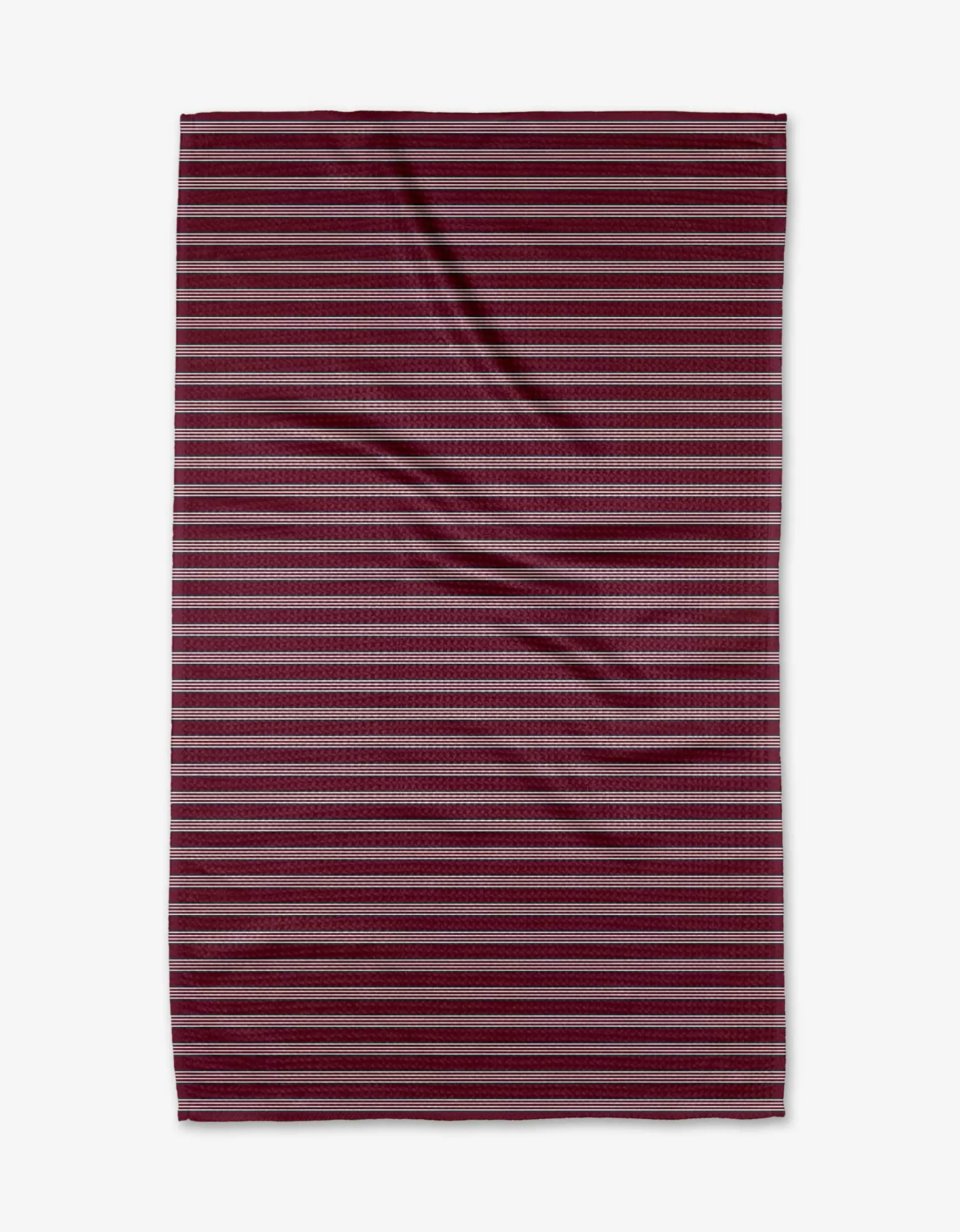 GEOMETRY Straight Across - Wine Tea Towel