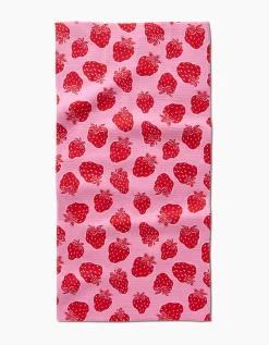 GEOMETRY Strawberry Fields Bar Towel