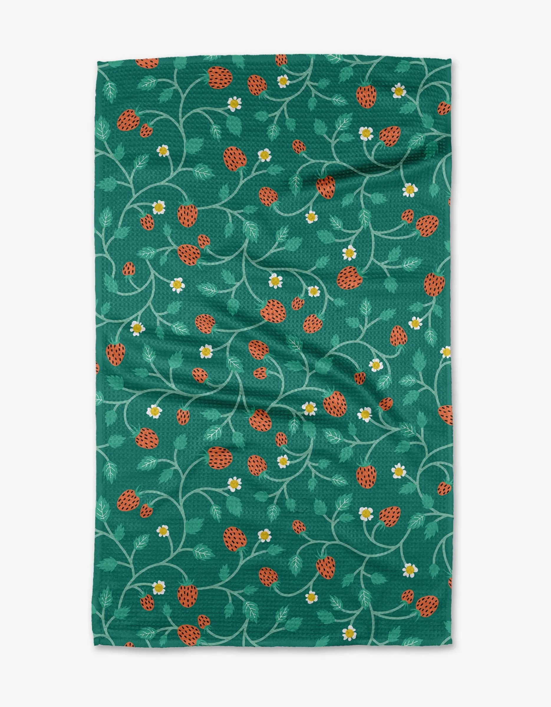 GEOMETRY Strawberry Patch Tea Towel