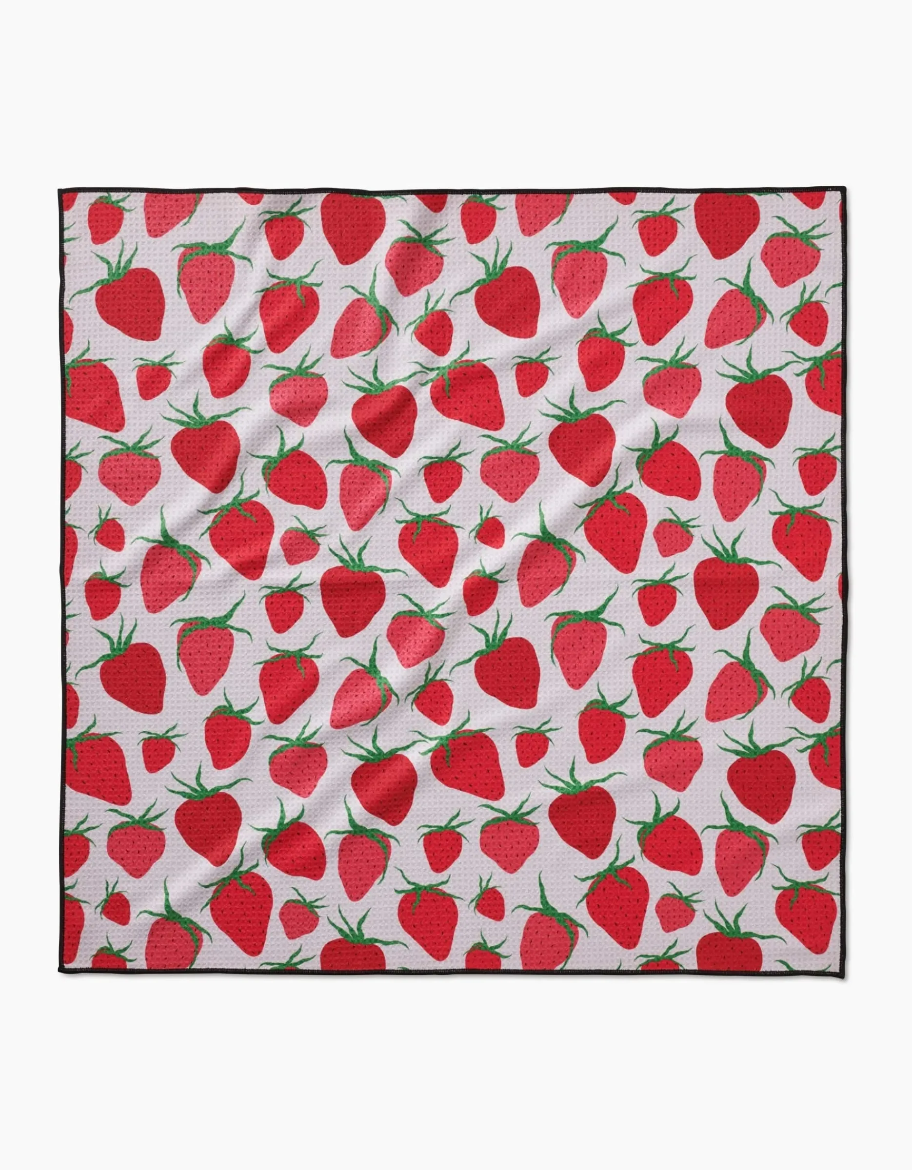 GEOMETRY Strawberry Sniff Dog Towel