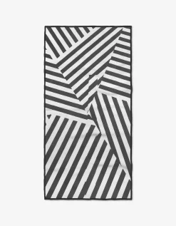 GEOMETRY Stripe and Stride Fitness Towel