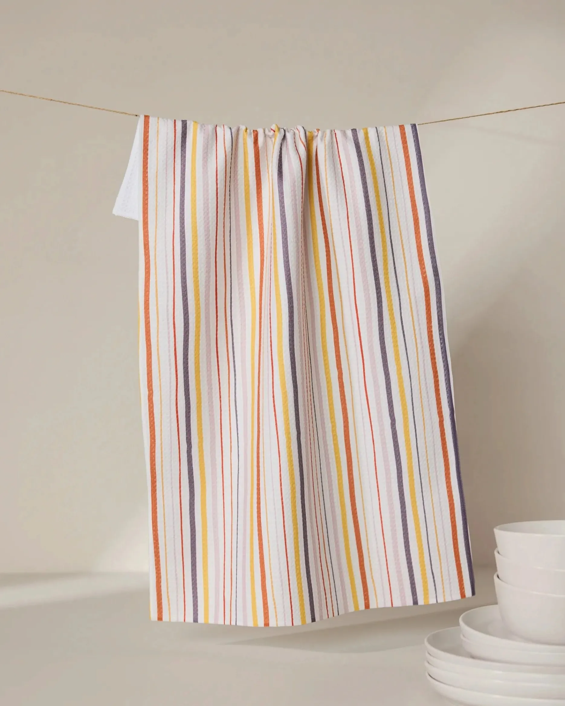 GEOMETRY Stripe Season Tea Towel