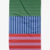 GEOMETRY Stripes on Stripes Tea Towel