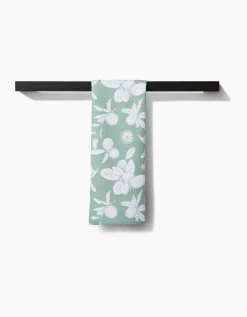 GEOMETRY Summer Limes Tea Towel