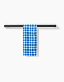 GEOMETRY Summer Plaid Bar Towel