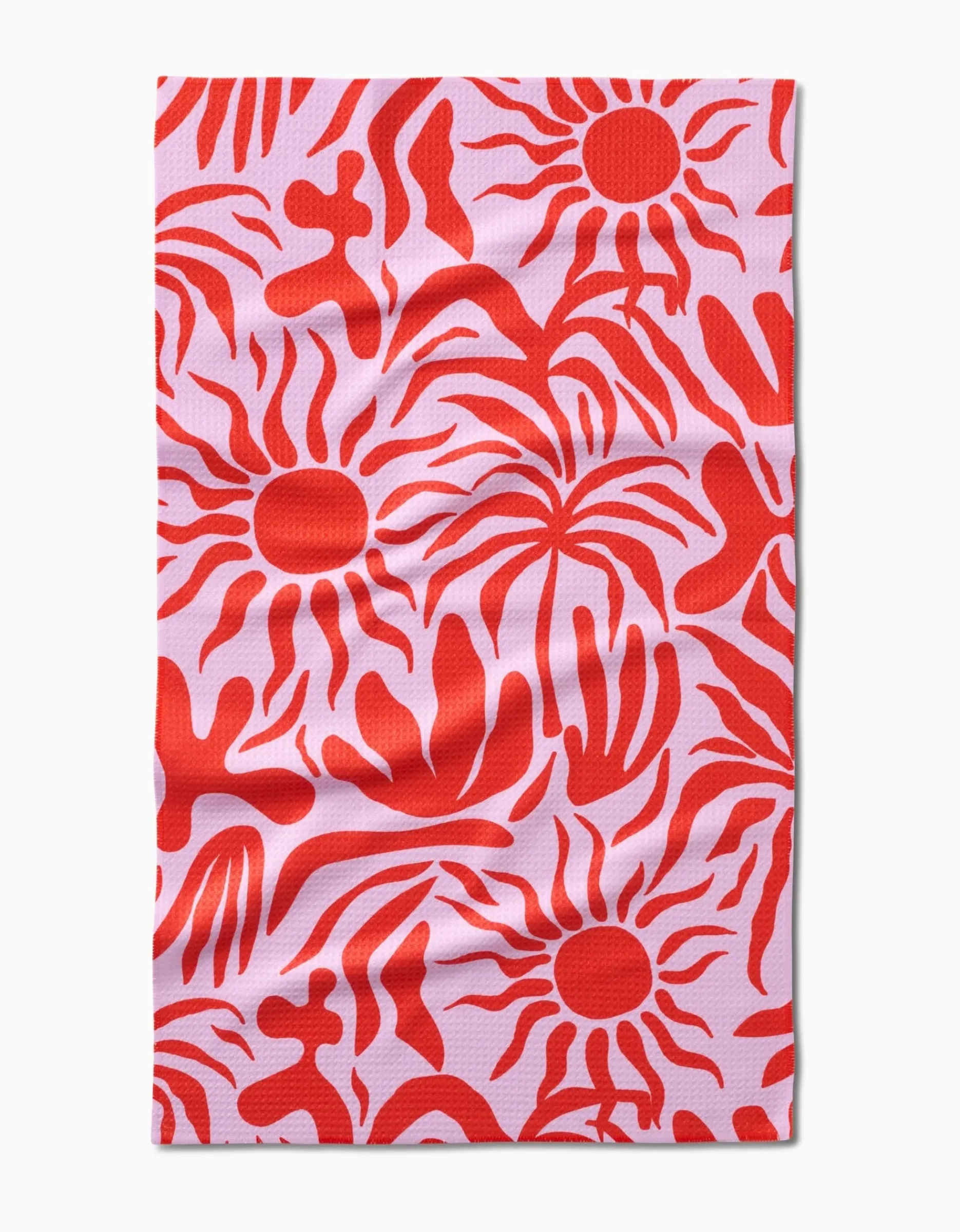 GEOMETRY Summer Sunset Tea Towel