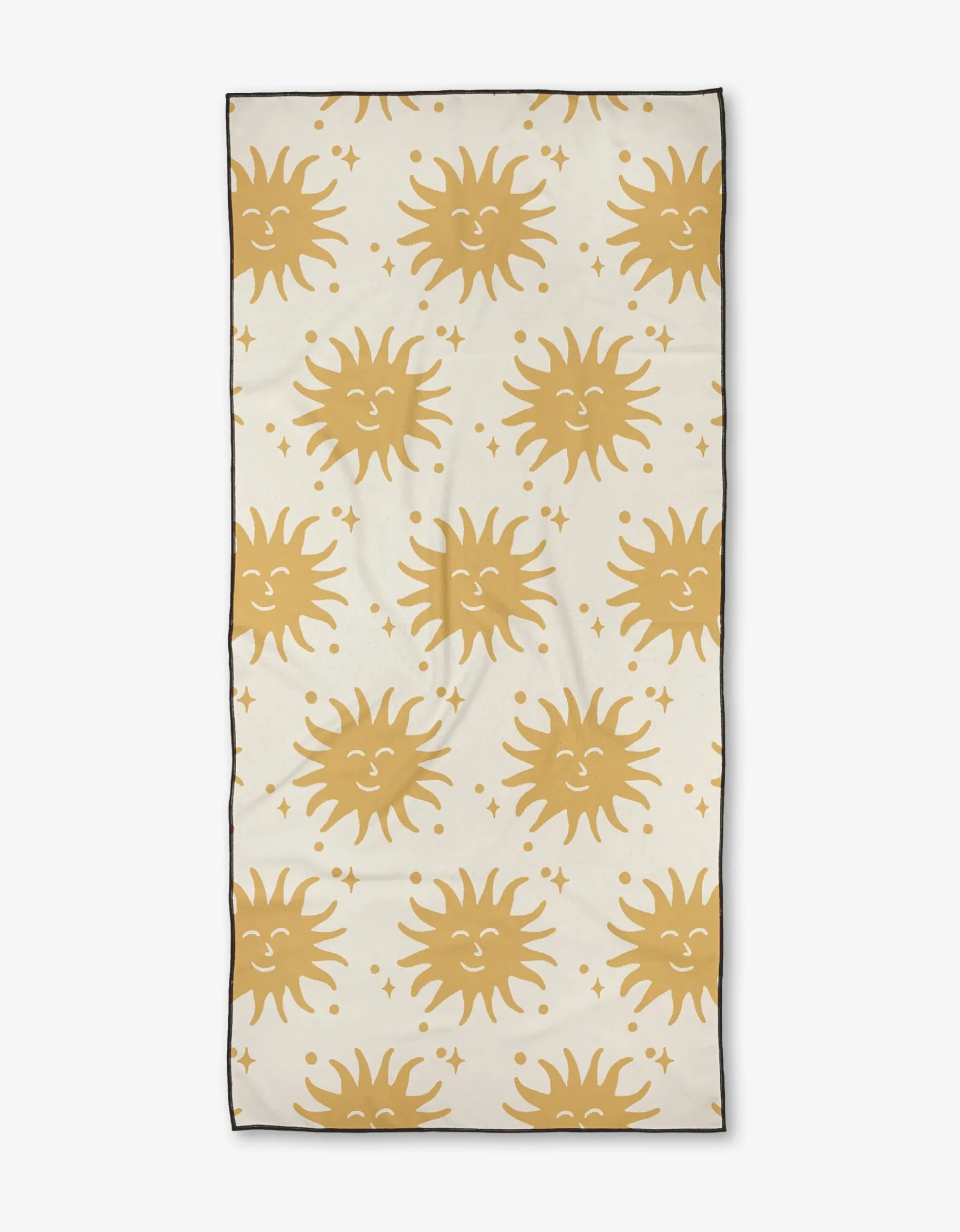 GEOMETRY Summer Sunshine Beach Towel