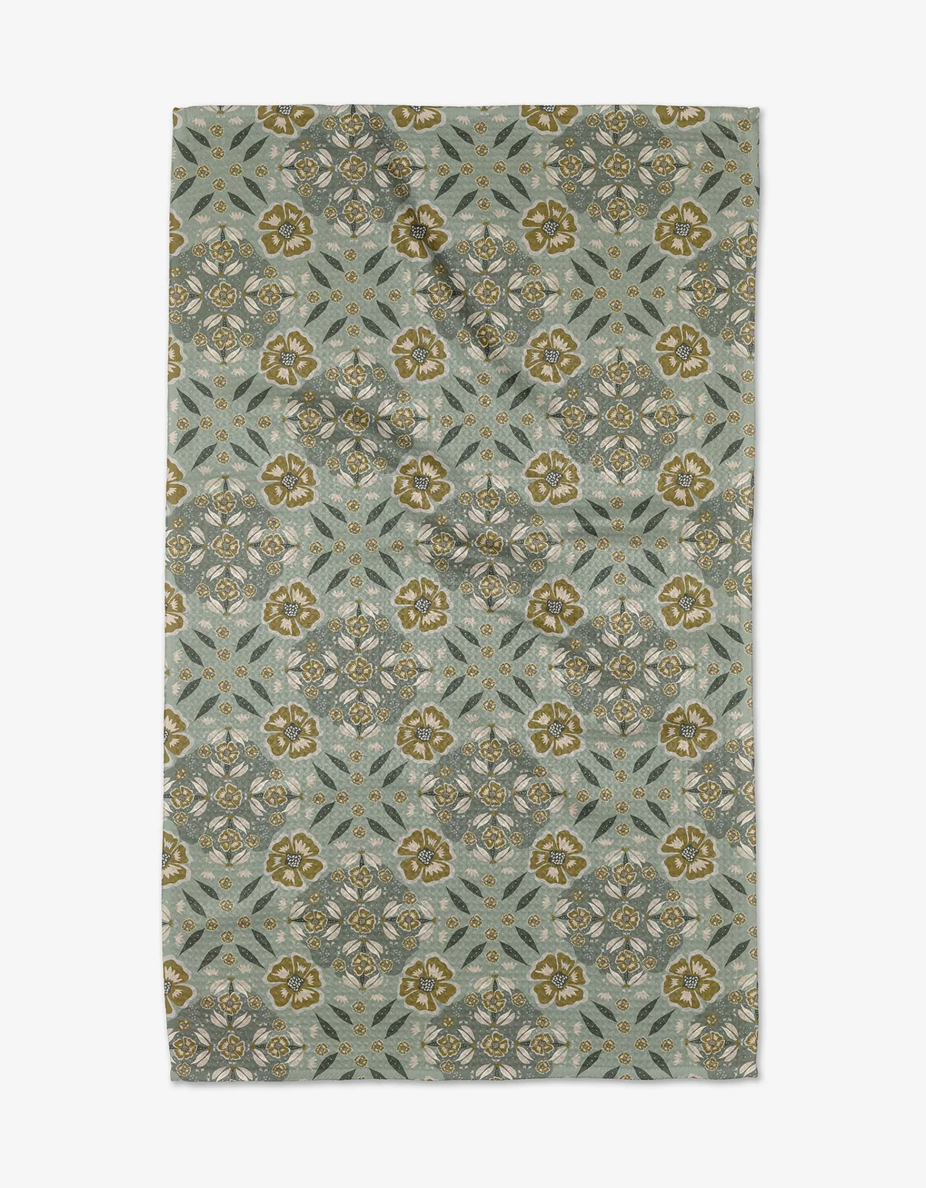 GEOMETRY Summit Check Tea Towel