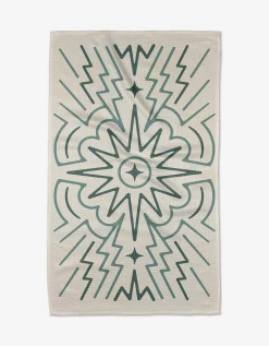 GEOMETRY Sunburst Tea Towel