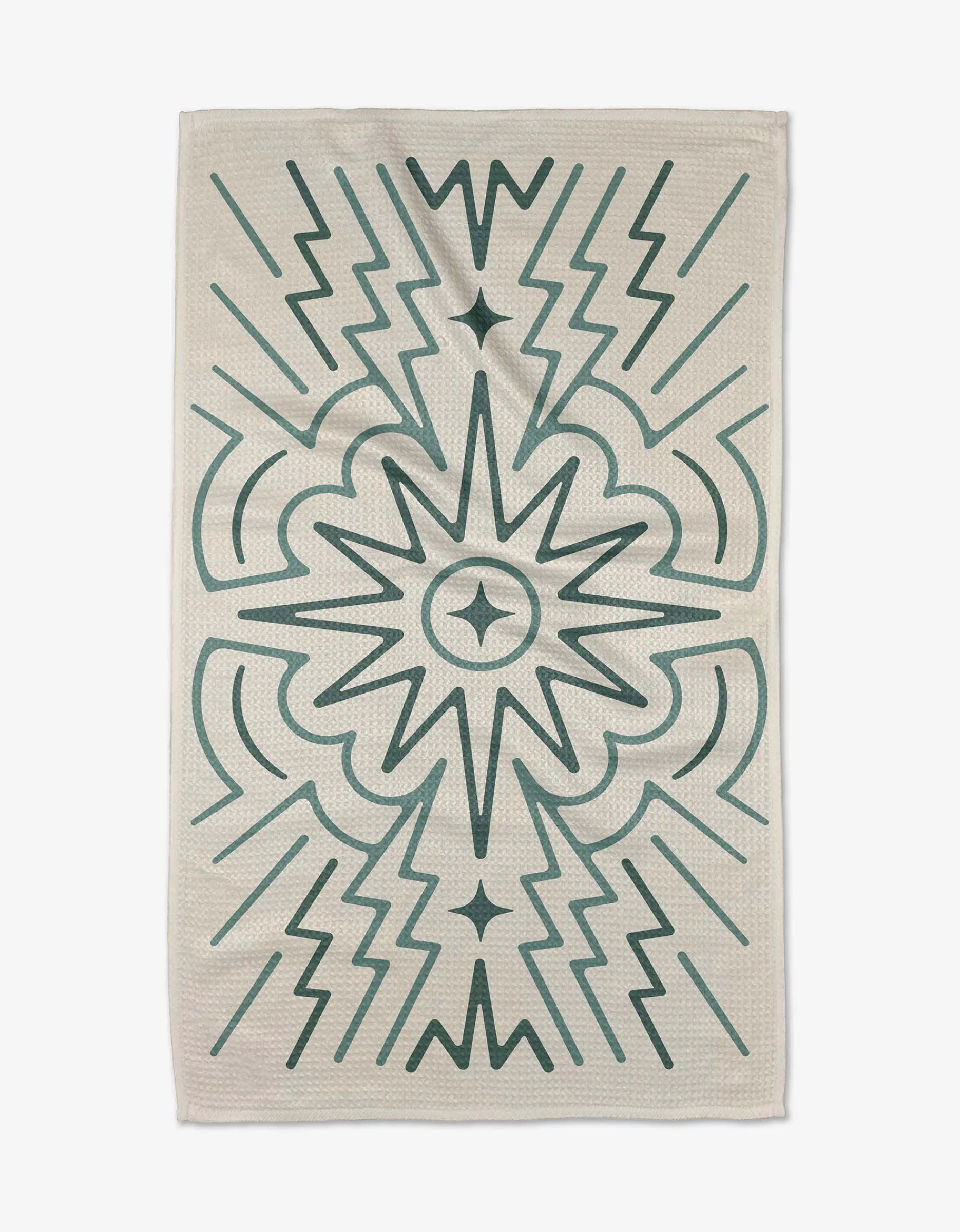 GEOMETRY Sunburst Tea Towel