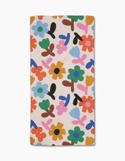 GEOMETRY Sunny Bloom Bar Towel