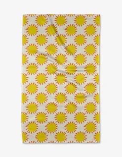 GEOMETRY Sunny Day Tea Towel