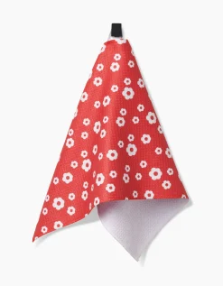 GEOMETRY Sunny Flowers Bar Towel