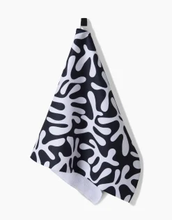 GEOMETRY Sunset Tea Towel