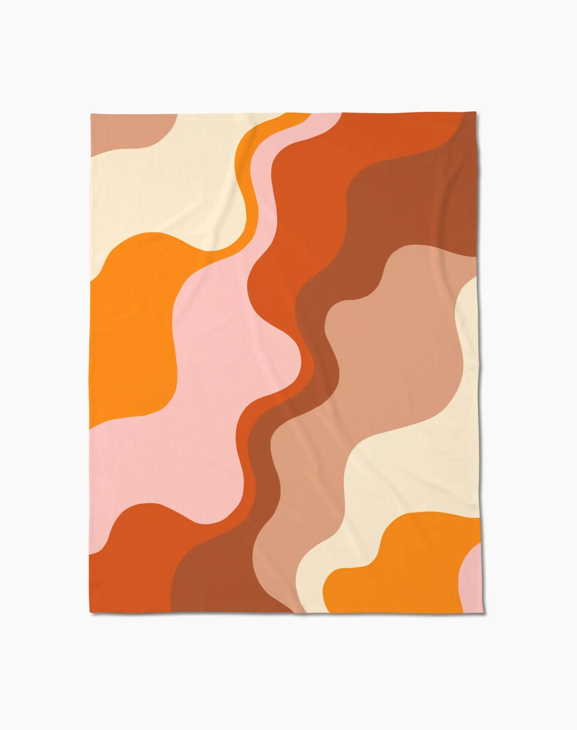 GEOMETRY Sunset Waves Butter Blanket