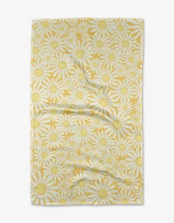 GEOMETRY Sunshine Meadow Tea Towel