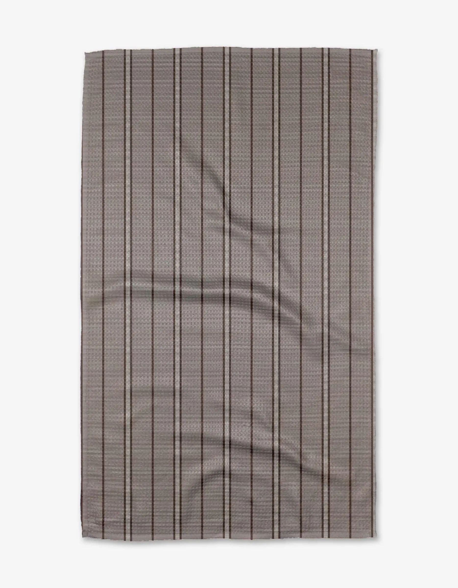 GEOMETRY Super Stripe - Chocolate Tea Towel