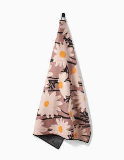 GEOMETRY Sweet Daisies Dog Towel